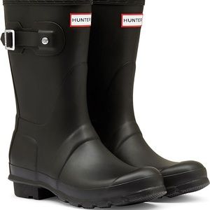 Women’s Original Short Hunter Boot | Black | Size 9